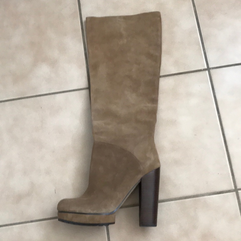Heidi Klum Knee High Platform Boot 38.5 - Picture 4 of 5